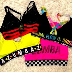 **10 ZUMBA SPORTS BRAS**